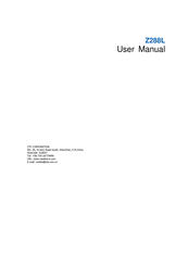 Zte Z288L User Manual