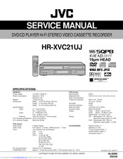 JVC HR-XVC21UJ Service Manual
