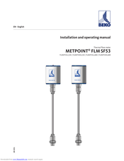 Beko FLMSF53LL220 Installation And Operating Manual