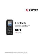Kyocera DuraTR User Manual