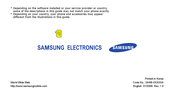 Samsung SGH-E780 User Manual