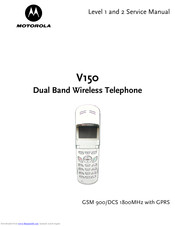 Motorola V150 Service Manual