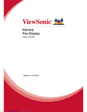 ViewSonic PD1010 User Manual