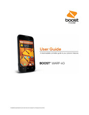 Zte Boost Warp 4G User Manual