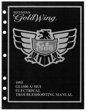 Honda GoldWing GL1500 I 1993 Troubleshooting Manual