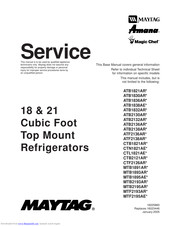 Maytag MTB2193AR series Service Manual