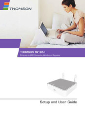 THOMSON TG185n Setup And User Manual