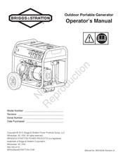 Briggs & Stratton 30677 Operator's Manual