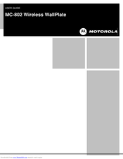 Motorola MC-802 User Manual