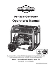 Briggs & Stratton 030657-00 Operator's Manual