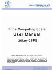 Excell 20key-35PS User Manual
