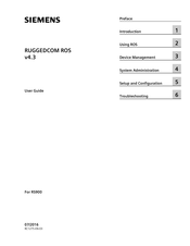 Siemens RUGGEDCOM ROS v4.3 User Manual