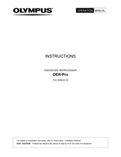 Olympus OER-Pro Operation Manual