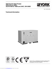 York SICH-070B Technical Information