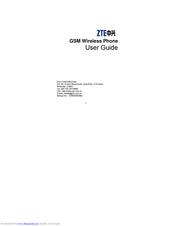 Zte WP658 User Manual