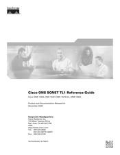 Cisco ONS 15310-CL Reference Manual