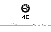 Alfa Romeo 4C Alpine Radio 2018 Manual