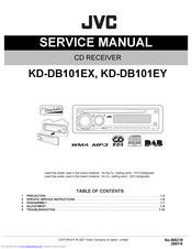 JVC KD-DB101EY Service Manual