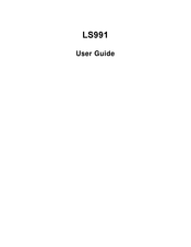 LG LS991 User Manual
