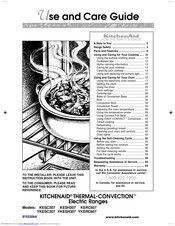 KitchenAid KERC607 Use And Care Manual