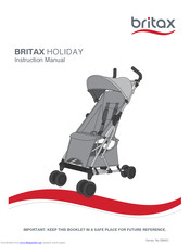 Britax Holiday Instruction Manual