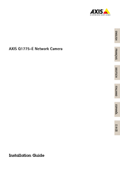 Axis Q1775-E Installation Manual