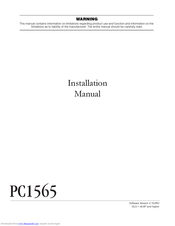 DSC PDigital Security PC1565 Installation Manual