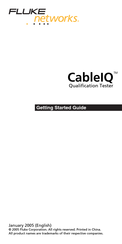 Fluke CableIQ Getting Started Manual