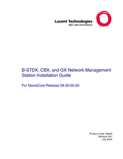 Lucent Technologies B-STDX Installation Manual