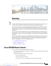 Cisco ASR 902U Hardware Installation Manual