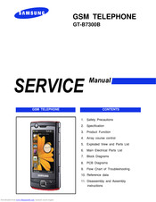 Samsung GT-B7300B Service Manual