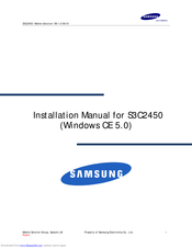 Samsung S3C2450 Installation Manual