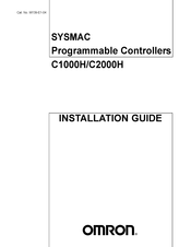 Omron SYSMAC C2000H Installation Manual