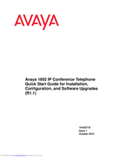 Avaya 1692 IP Quick Start Manual