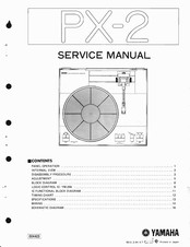 Yamaha PX-2 Service Manual