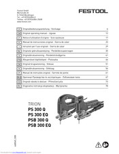 Festool TRION PS 300 Q Original Operating Manual