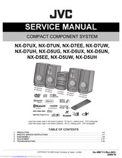 JVC CA-NXD7 Service Manual