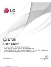 LG LG-D725 User Manual