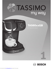 Bosch Tassimo Series TAS60GB Instruction Manual