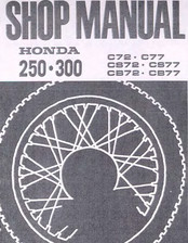 Honda CS77 Shop Manual