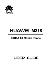 Huawei m318 User Manual