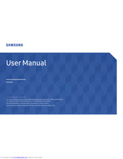 Samsung RM49H User Manual