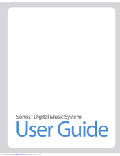 Sonos Controller CR100 User Manual