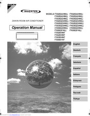 Daikin FTXS25DVMW7 Operation Manual