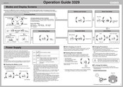 Casio QW-3329 Operation Manual