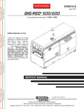 Lincoln Electric BIG RED 500 Service Manual