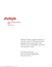Avaya 8600 Technical Configuration Manual