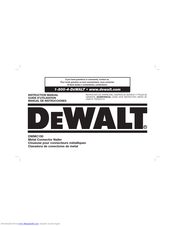 DeWalt DWMC150 Instruction Manual