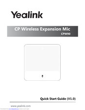 Yealink CPW90 Quick Start Manual