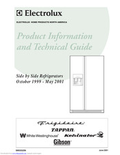 Electrolux FRS23R4AW1 Product Information And Technical Manual
